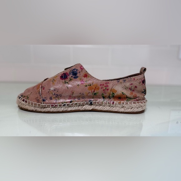 Patricia Nash Antique Floral Leather Slip On Shoes Designer Women’s Size 9.5 - Picture 9 of 11